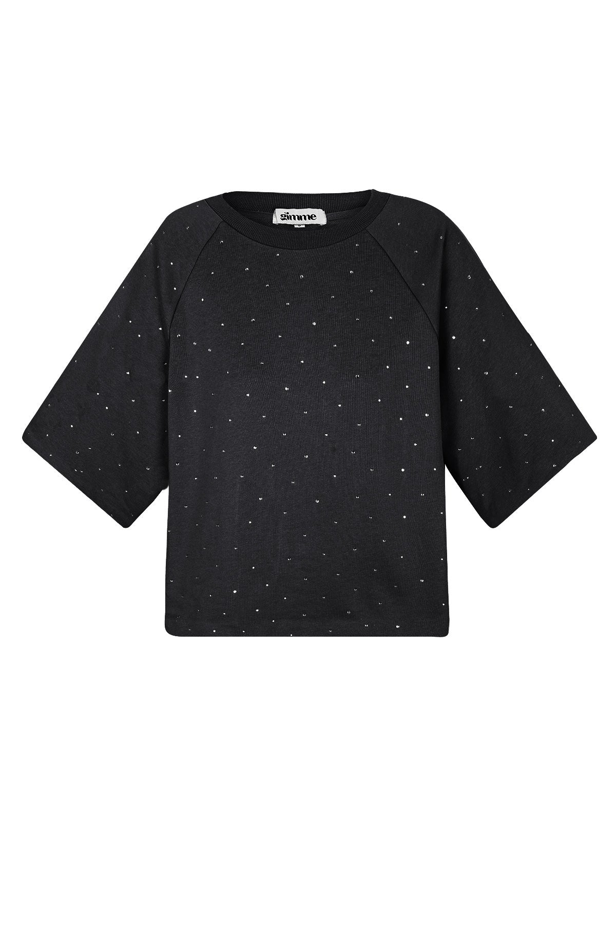 Cotone Maglietta Donna Oversized Primavera/Estate
