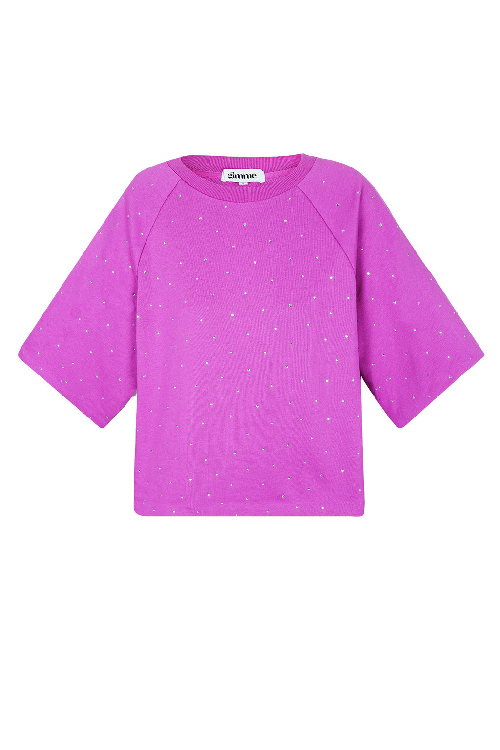 Cotone Maglietta Donna Oversized Primavera/Estate
