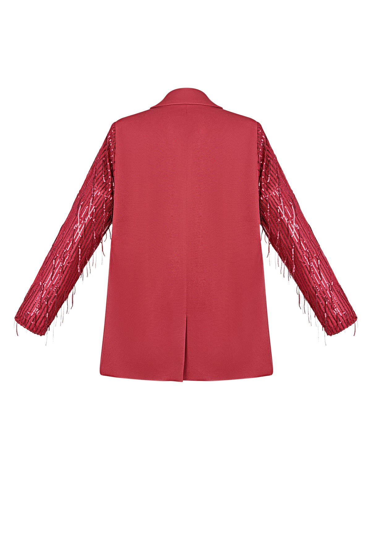Giacca Donna In Poliestere Con Design Maniche A Frange