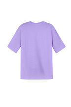 Cotone Maglietta Donna Oversized Stampa Farfalla