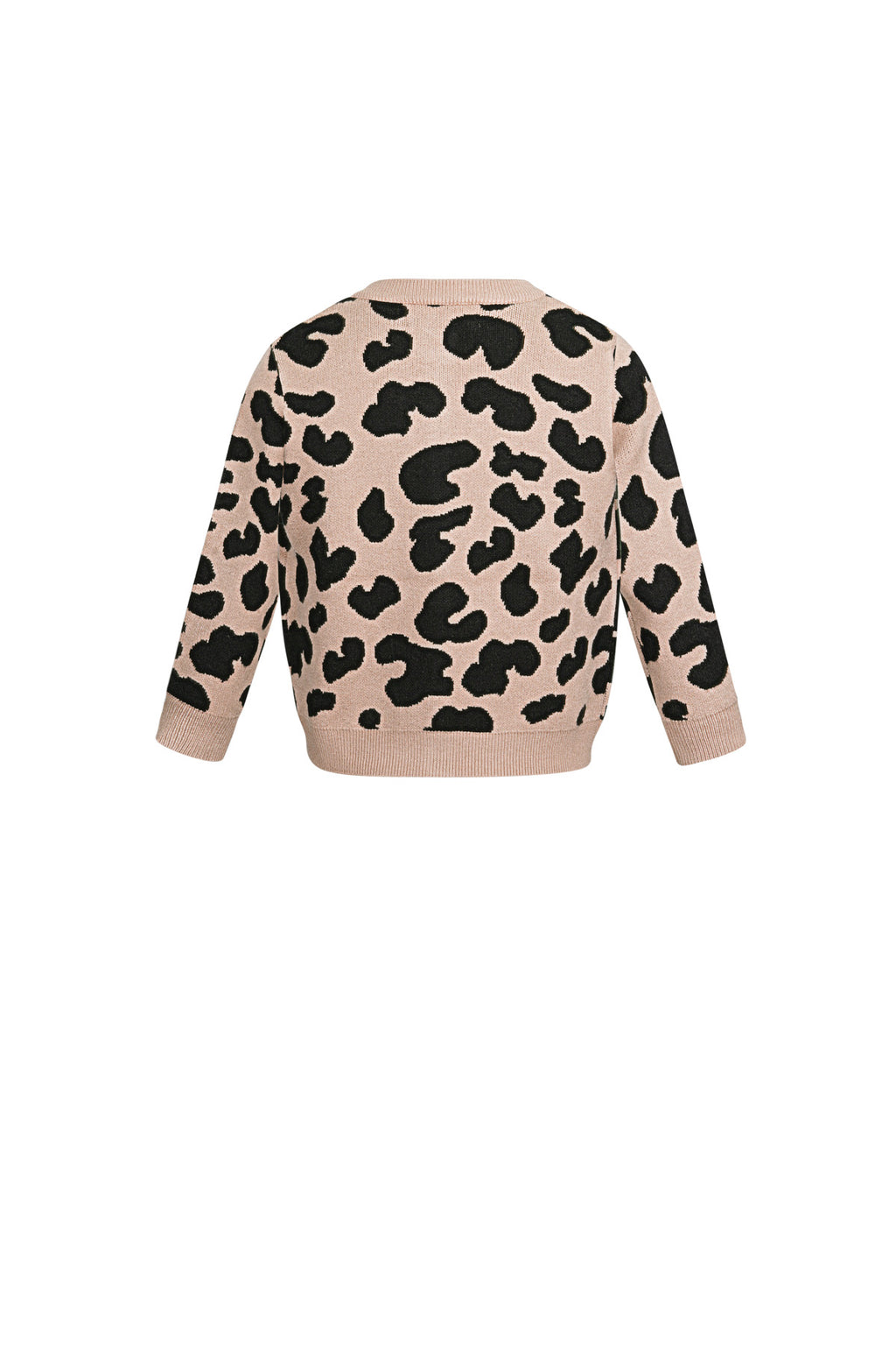 Cardigan di Viscosa Donna Stampato Leopardo Design Elegante