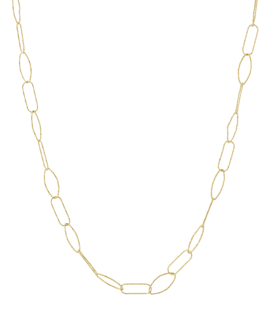 Collane lunghe a catena casual quotidiane semplici serie gioielli da donna