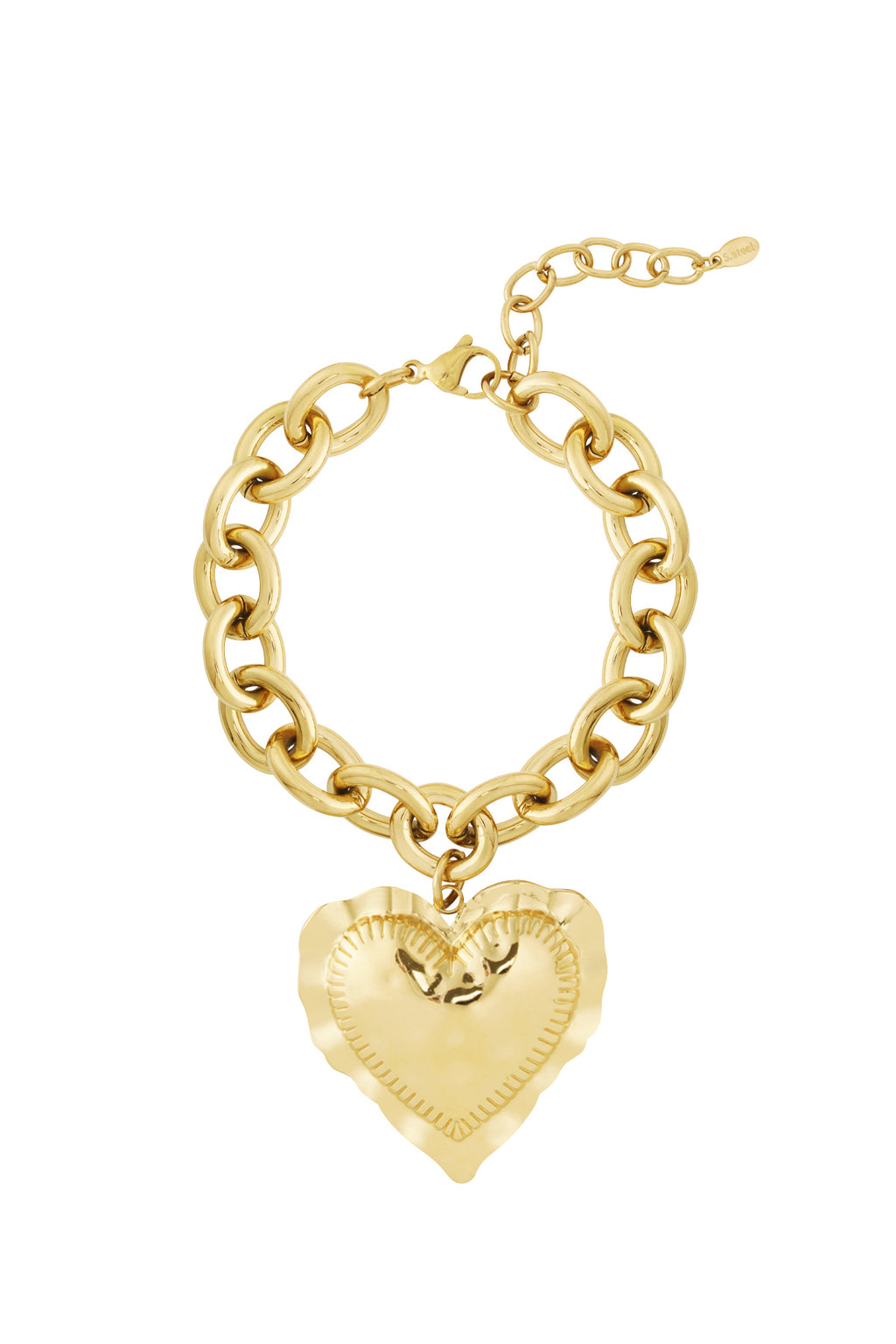 Bracciale a cuore audace
