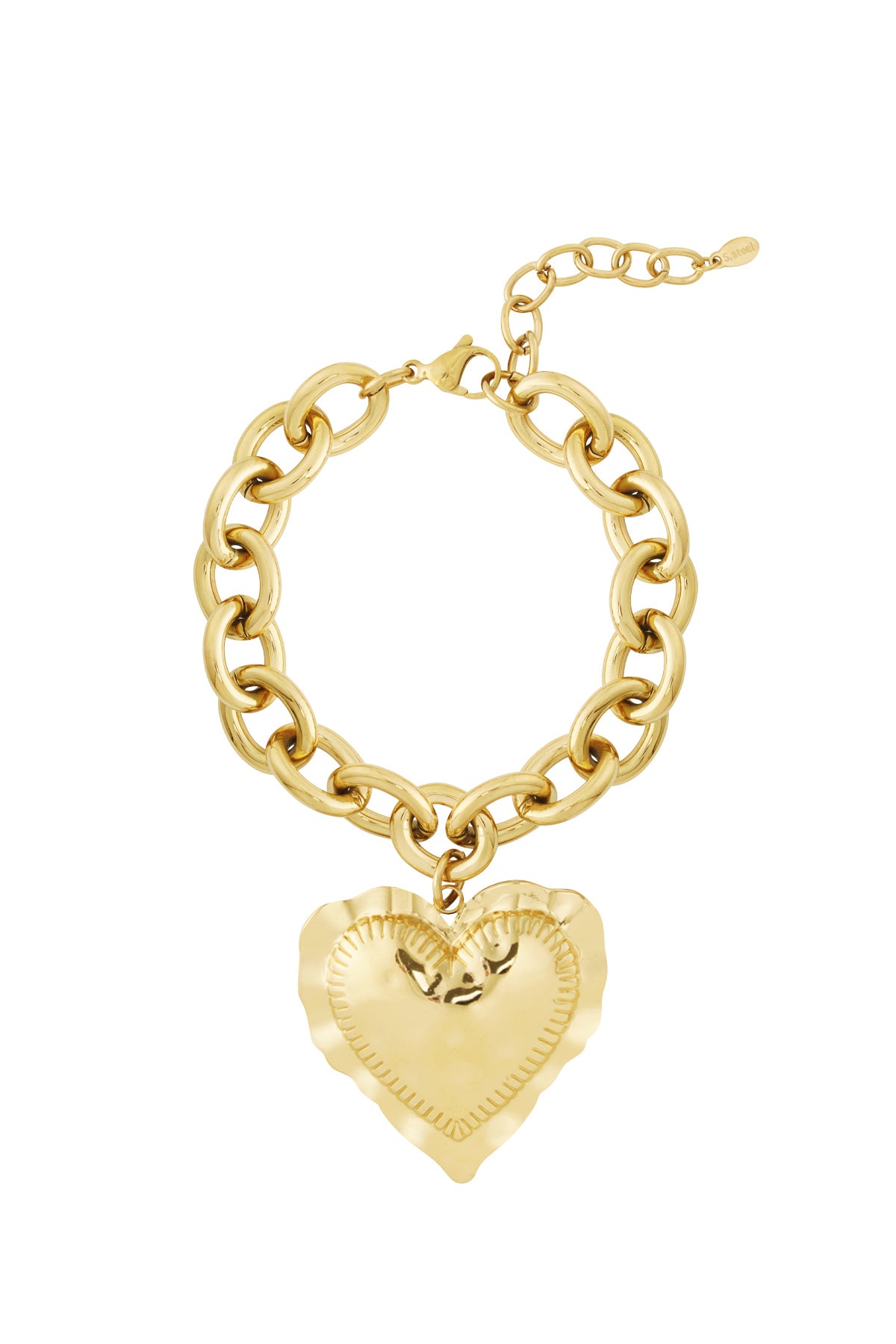 Bracciale a cuore audace