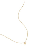 Collana con perline e stella cadente