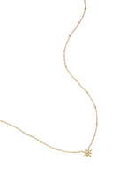 Collana con perline e stella cadente