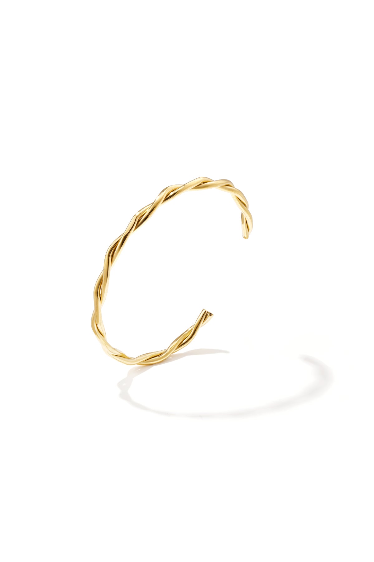 Bracciali a polsino in acciaio inossidabile, linee semplici, serie Simple Daily, gioielli da donna