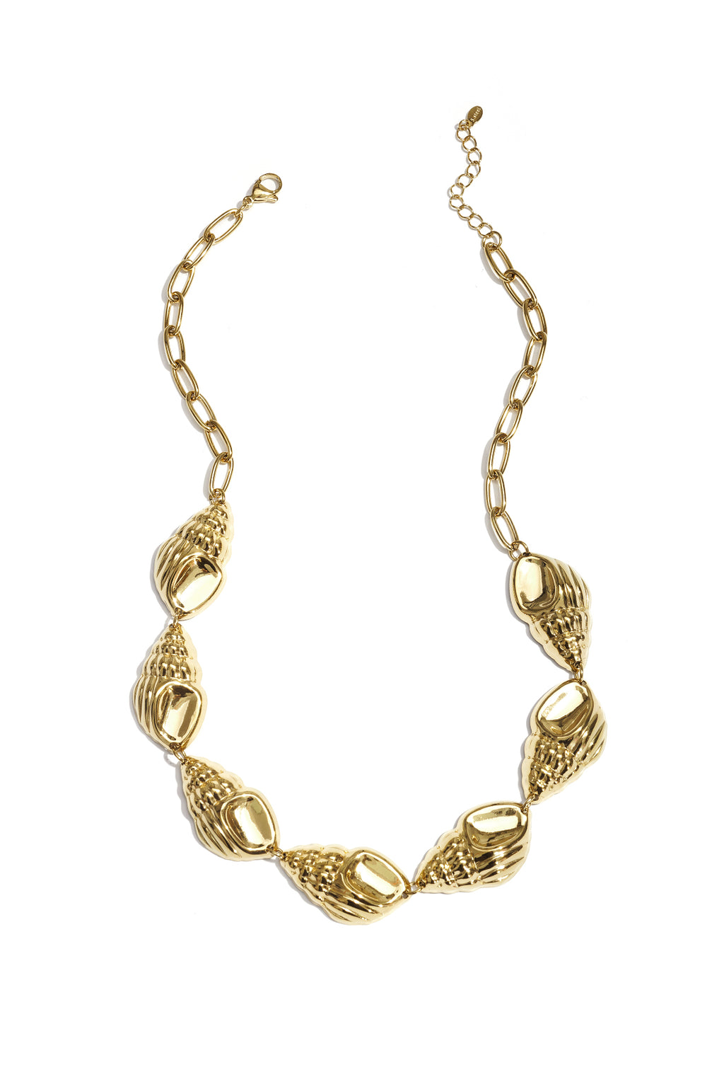 Collana importante con grandi conchiglie