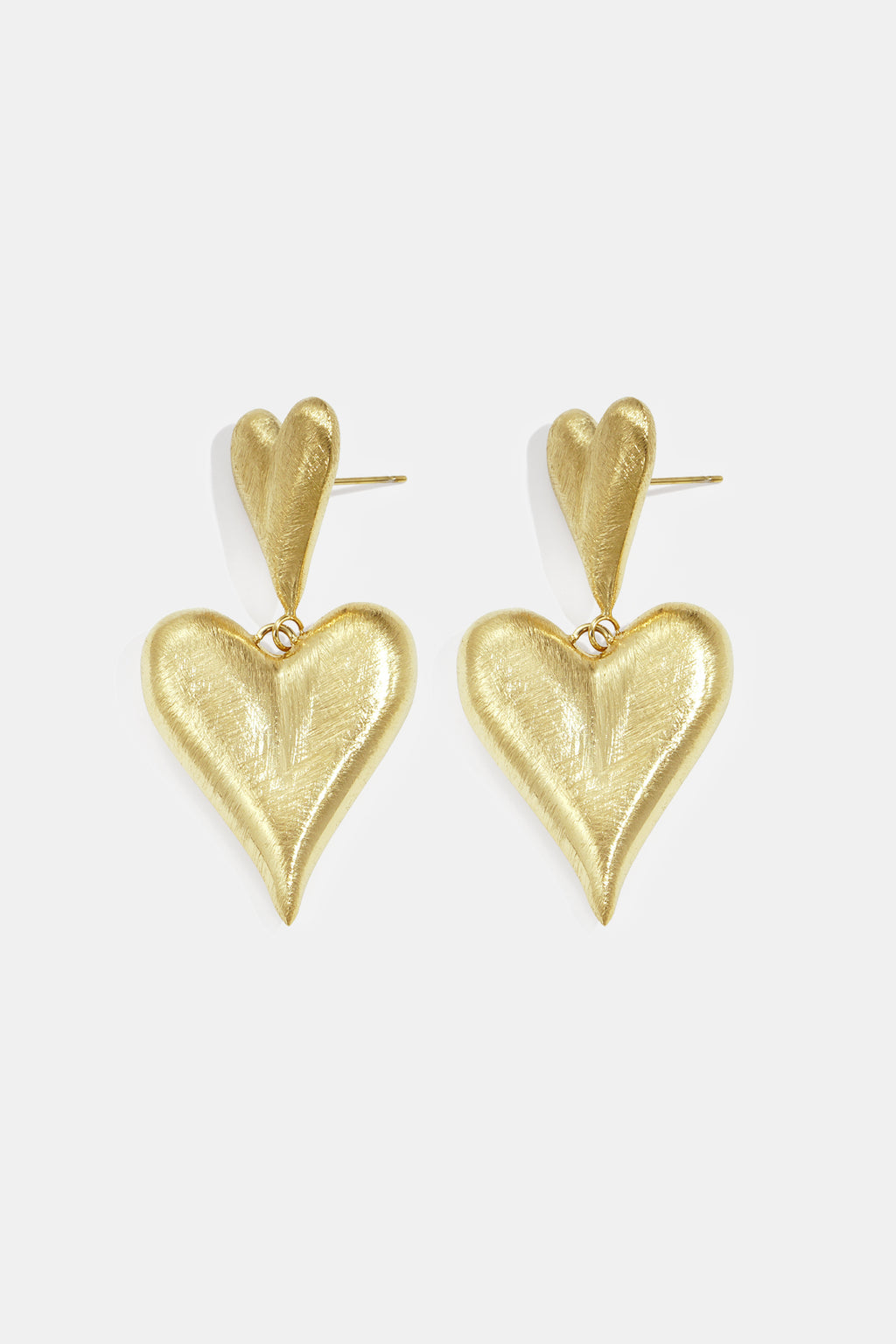 Orecchini pendenti a forma di cuore, casual, quotidiani, semplici, gioielli da donna