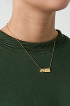 Collana con immagine e cuore