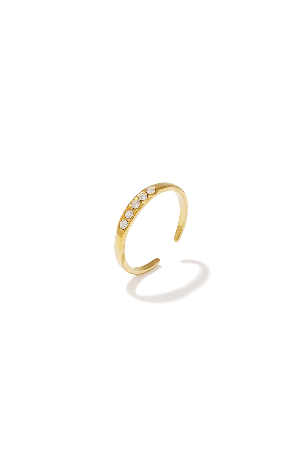 Anello con pietre - Acciaio inossidabile