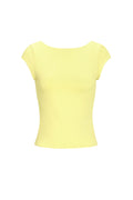 Maglietta Donna in Nylon Maglia Base Colore Puro Primavera/Estate