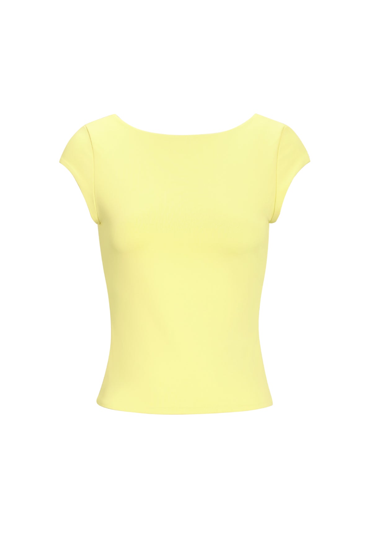Maglietta Donna in Nylon Maglia Base Colore Puro Primavera/Estate
