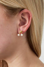 Orecchini a clip con ciliegia