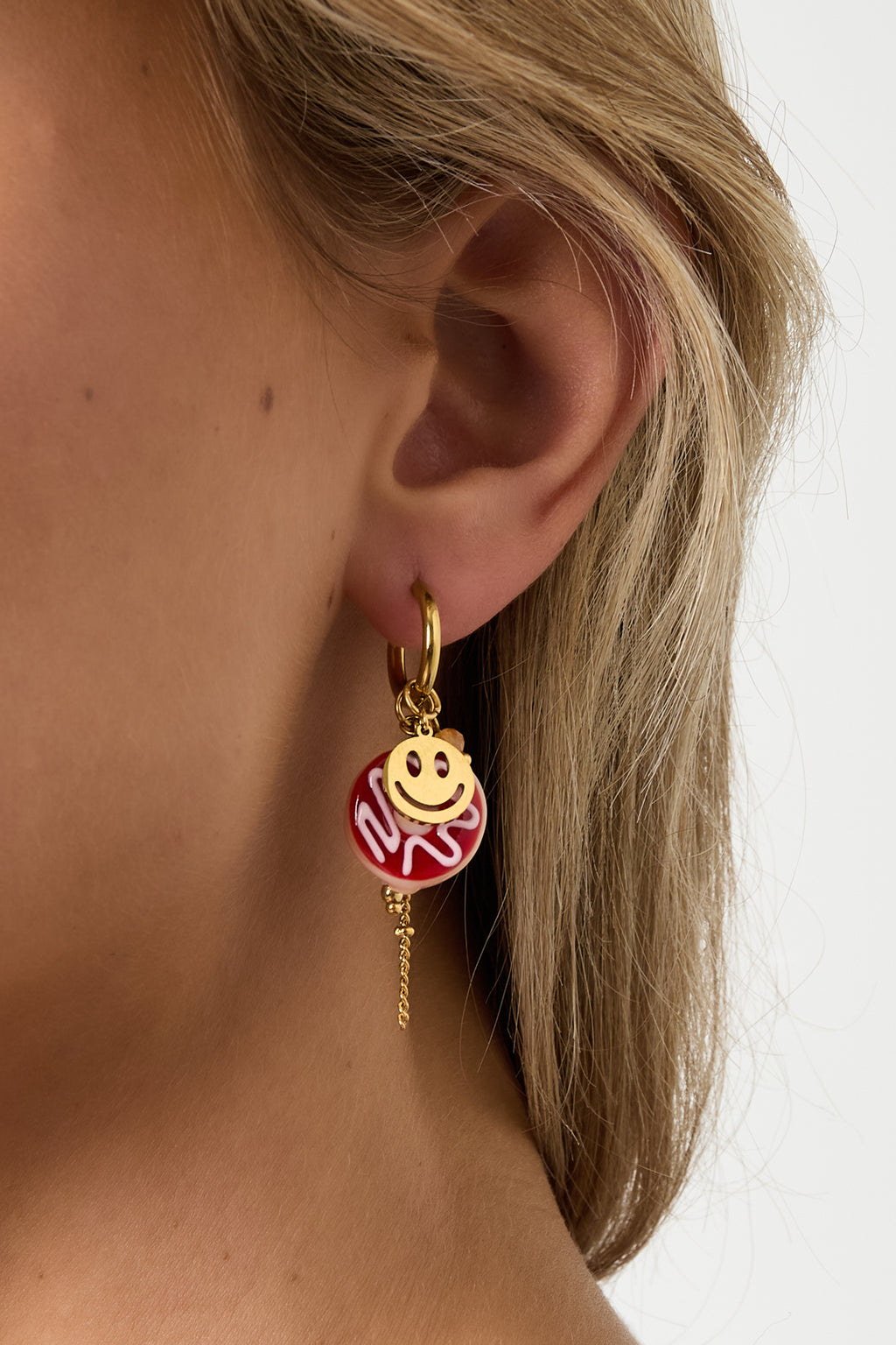 Orecchini pendenti in acciaio inossidabile, stile casual, quotidiano, semplici, da donna