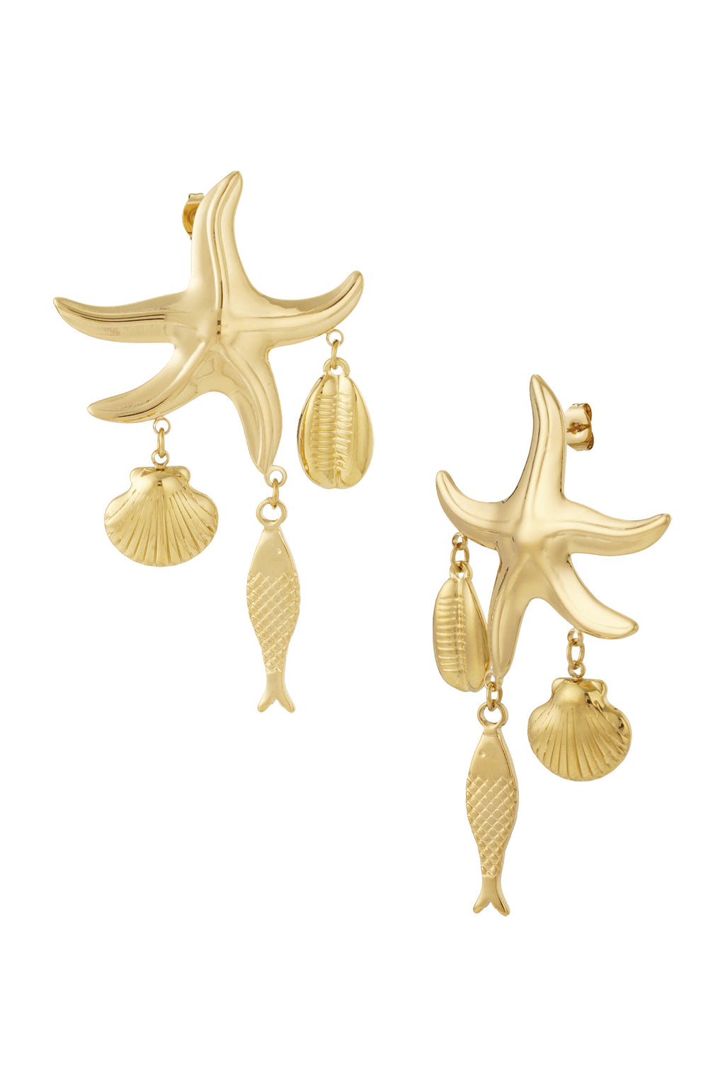 Orecchini Starfish Treasures
