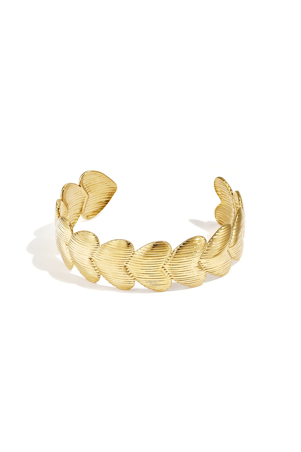 Bracciale con cuori a righe