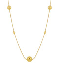 Collana lunga con perline