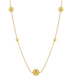 Collana lunga con perline