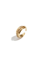 Anello triplo con pietre di zirconi