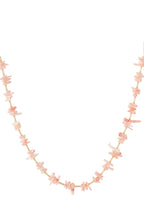 Collana con ciondoli di corallo