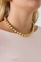 Collana di perline cave - 12 mm