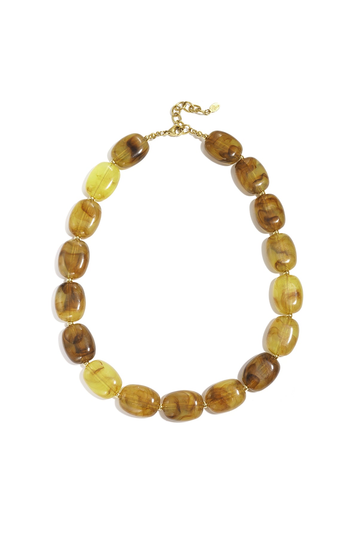 Collana con perle squoval