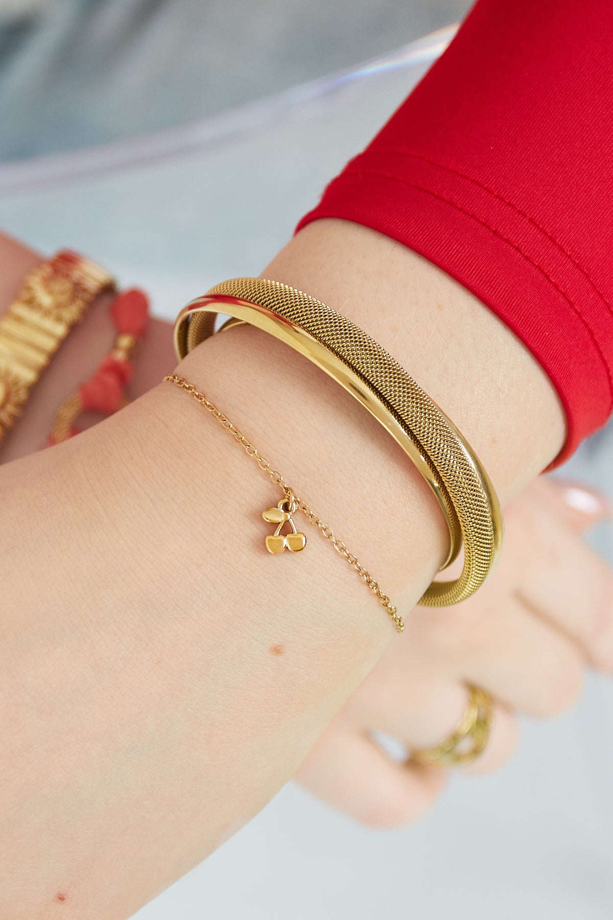 bracciale ciliegia