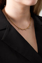Collana a catena scintillante