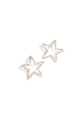 Orecchini a bottone in rame Stella Elegante Serie Natalizia Lussuosa Gioielli da donna