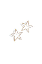 Orecchini a bottone in rame Stella Elegante Serie Natalizia Lussuosa Gioielli da donna