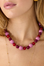 Collana con perle di diverse dimensioni