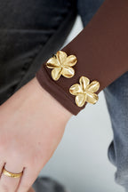 bracciale duo di fiori