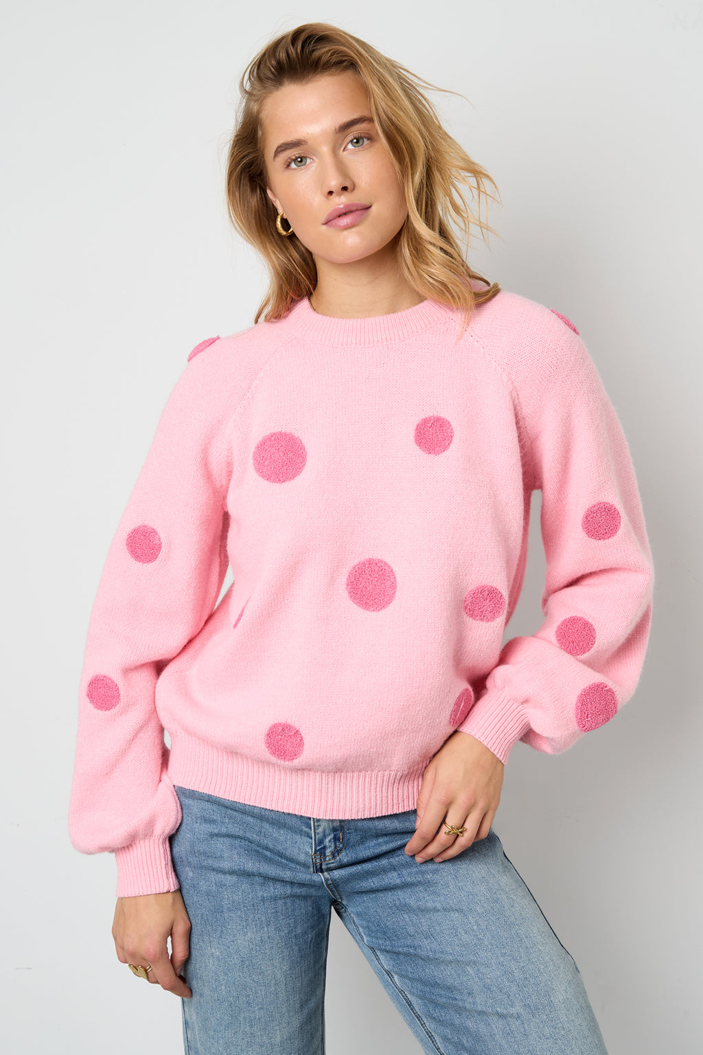 Maglione a pois