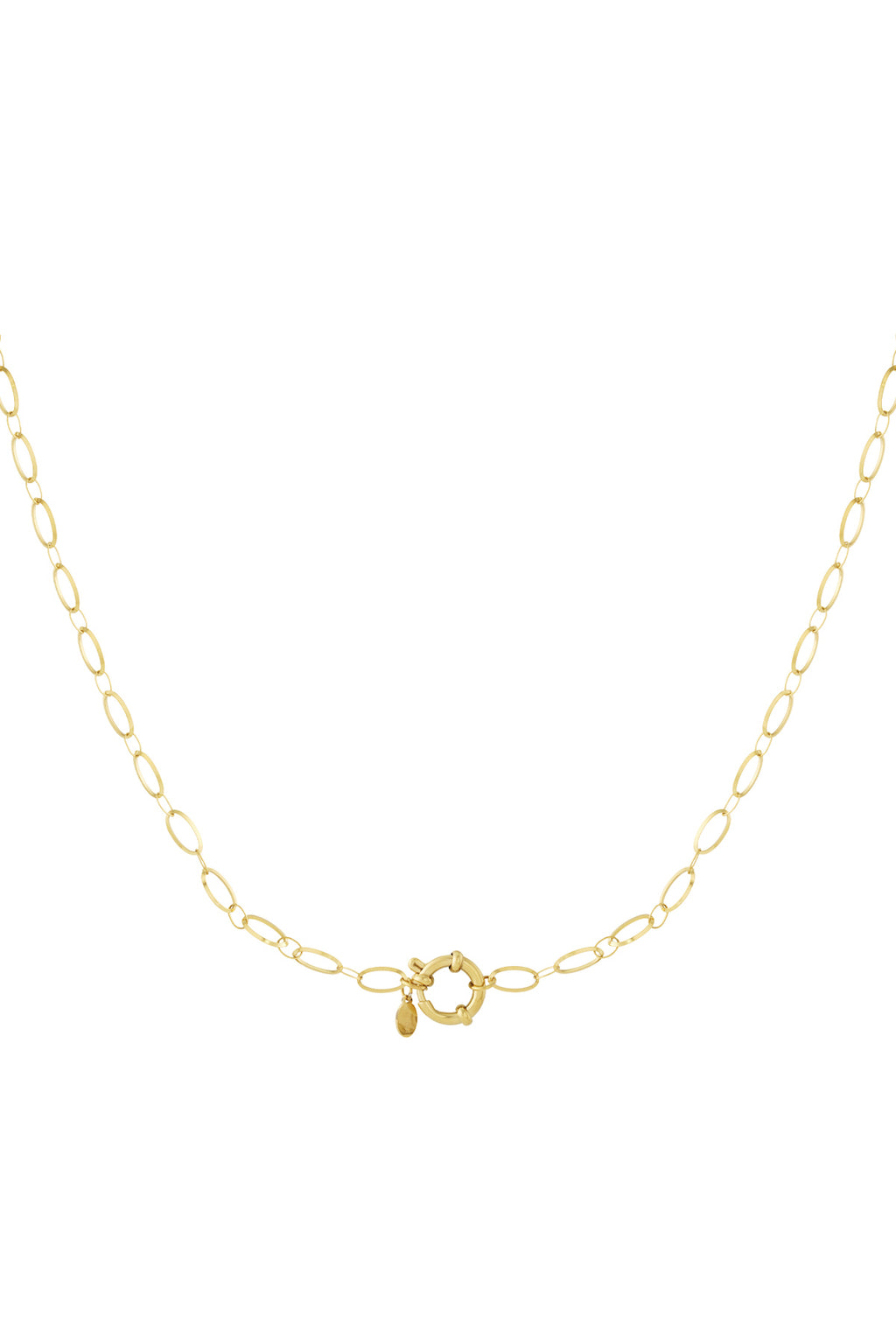 Collana con lucchetto semplice