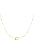 Collana con lucchetto semplice
