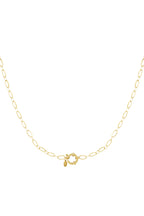 Collana con lucchetto semplice