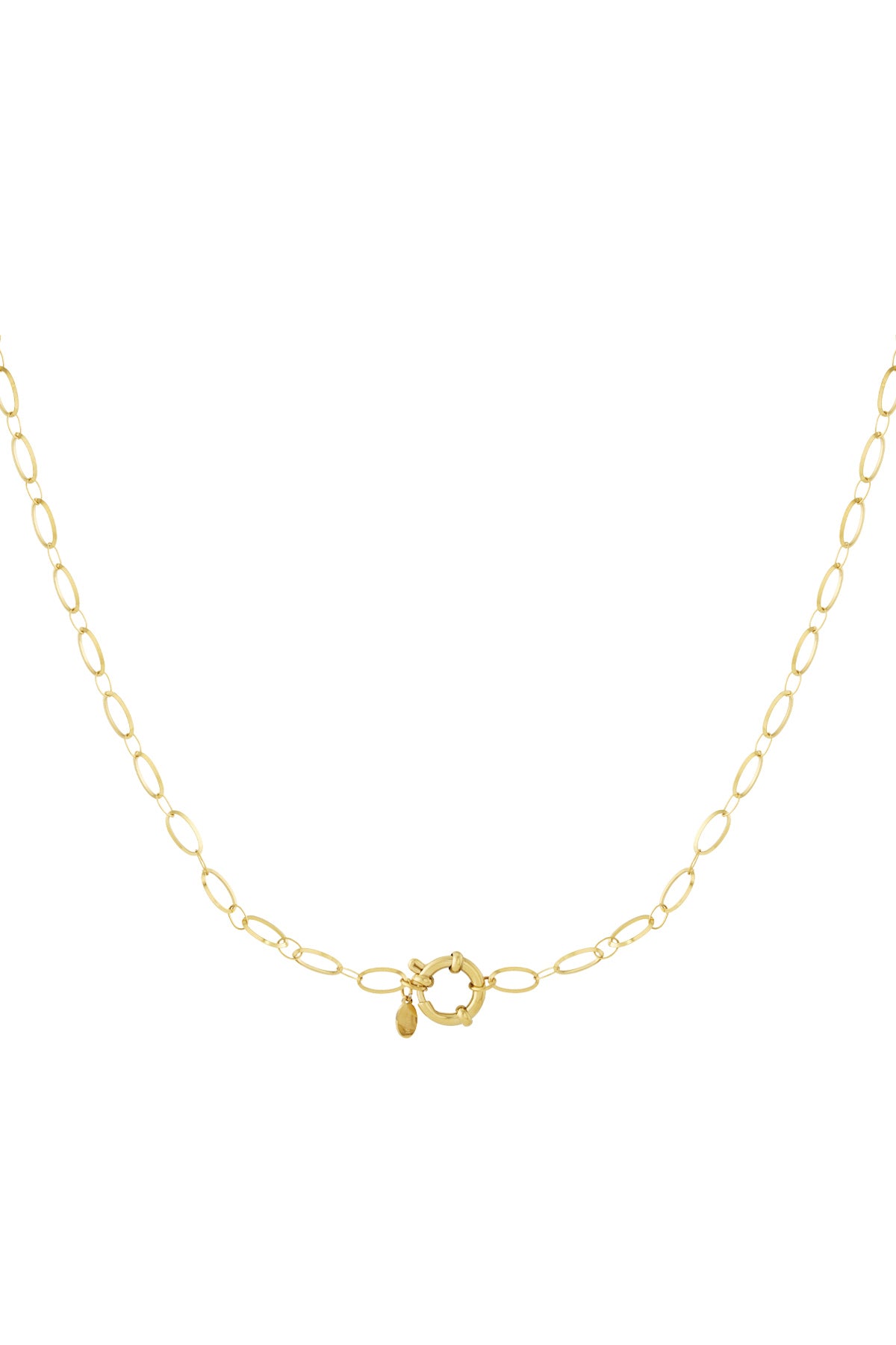 Collana con lucchetto semplice