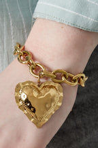 Bracciale a cuore audace