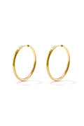 Orecchini a cerchio piccolo in acciaio inossidabile Gold Stainless Steel