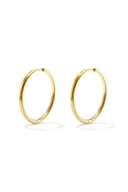 Orecchini a cerchio piccolo in acciaio inossidabile Gold Stainless Steel