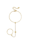 Collana in stile tennis con fiori