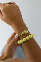 Bracciale con dettaglio bottone