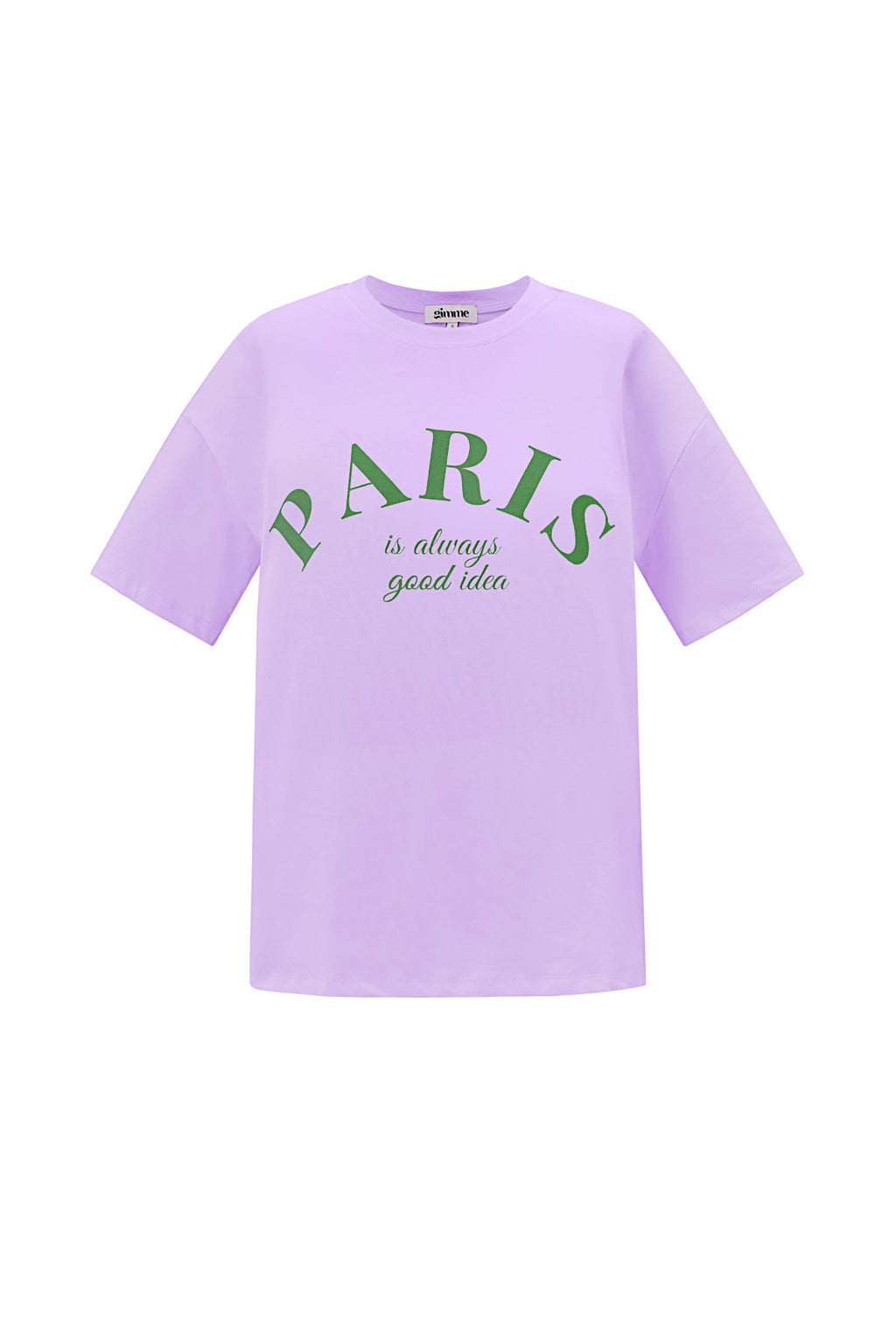 Cotton Maglietta Donna Casual Letters