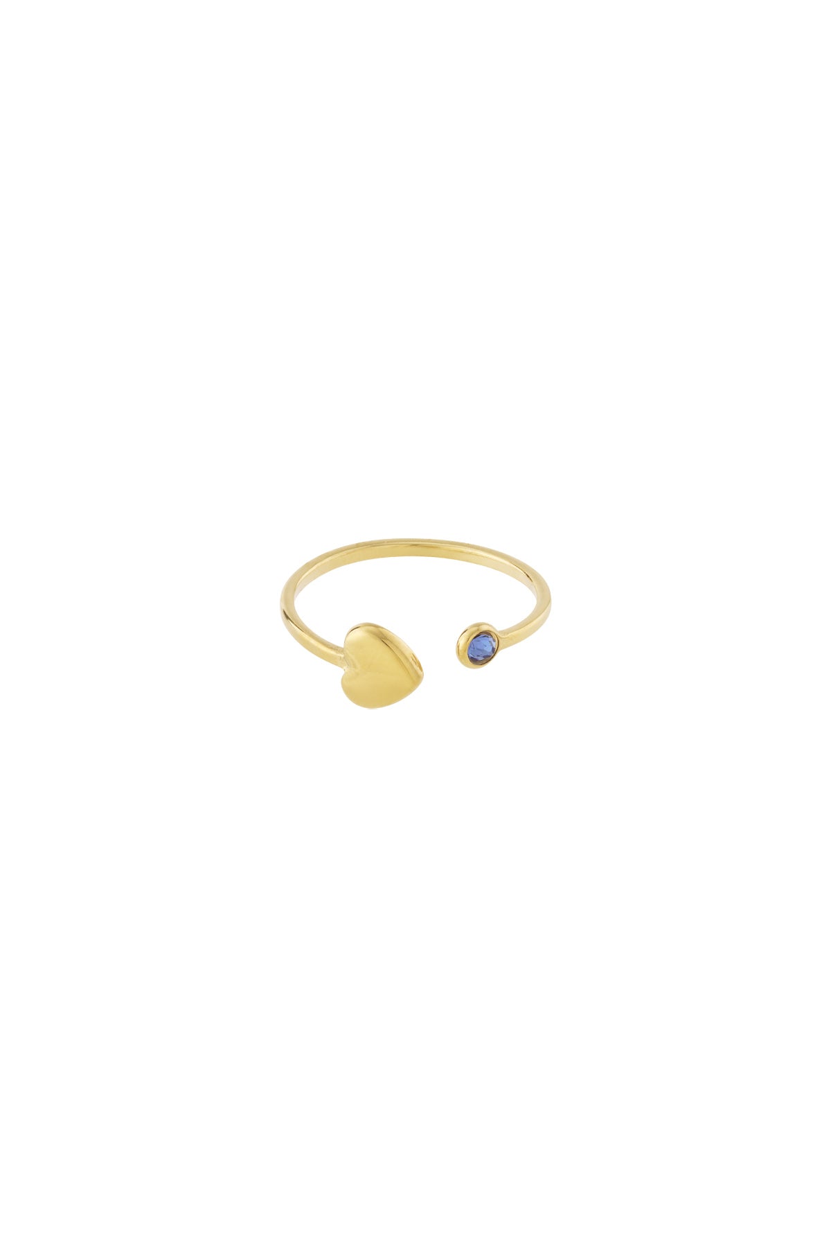 Anello con pietra portafortuna
