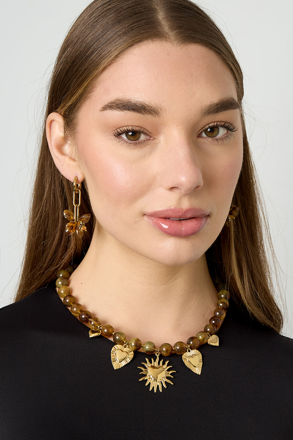 Collana di perline con ciondoli estivi