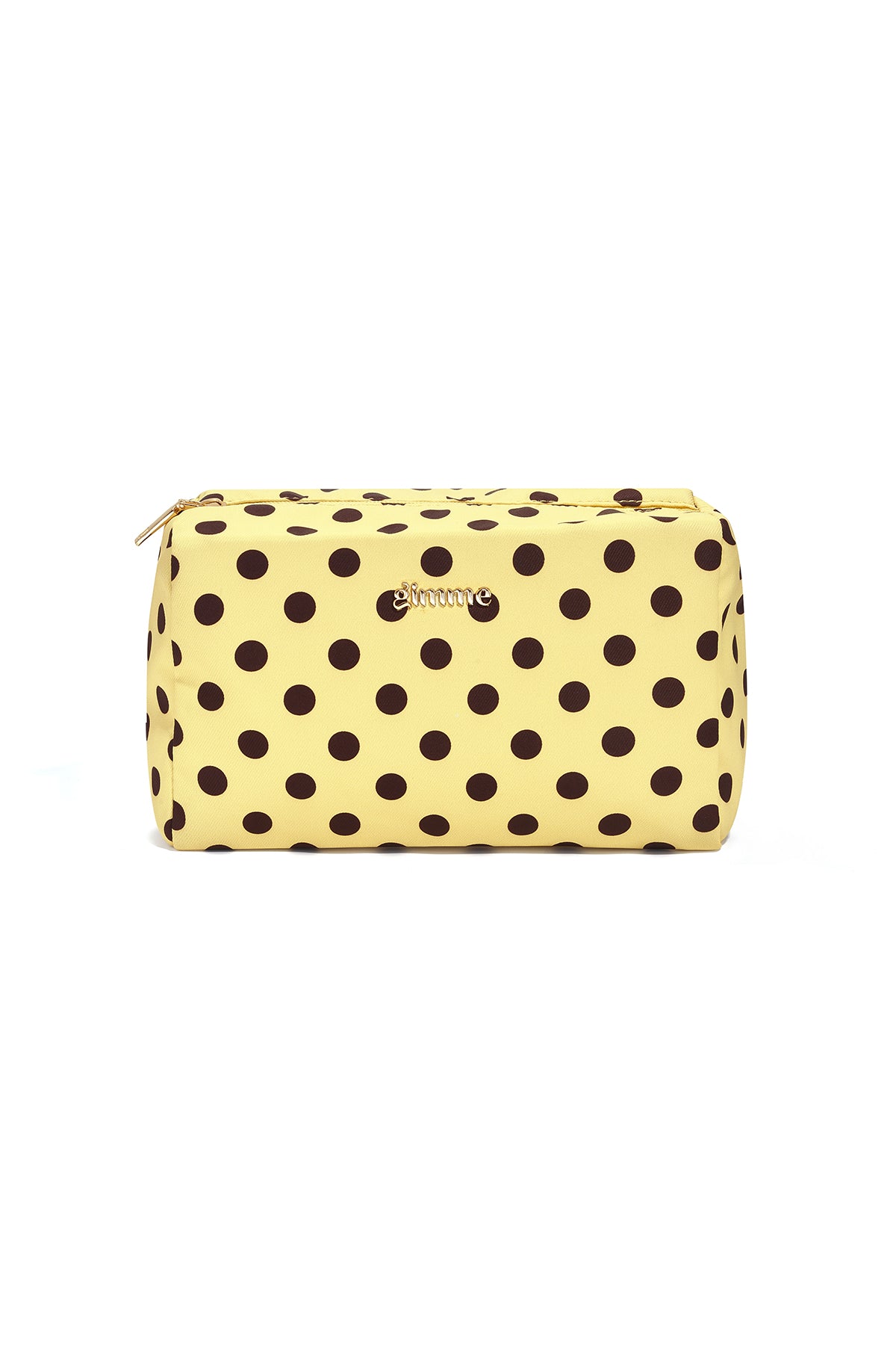 Pochette per il trucco a pois, semplici, in poliestere, accessori per tutti i giorni