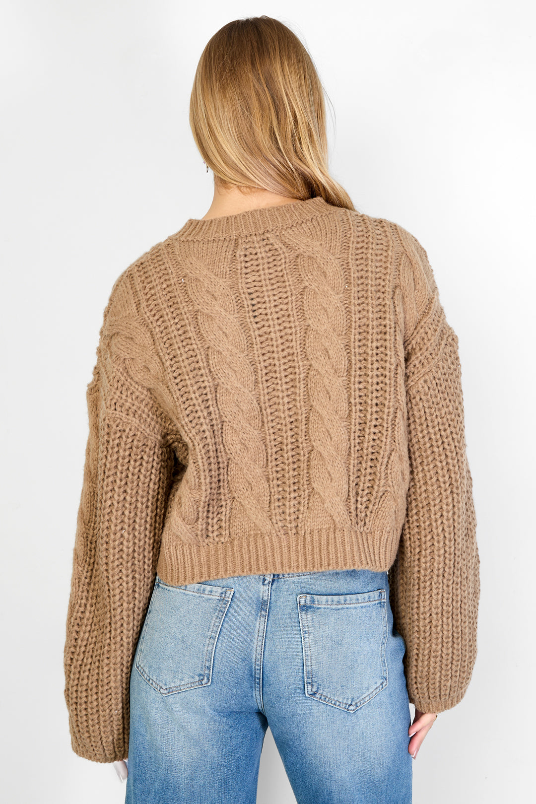 Cardigan a trecce