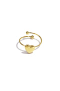 Semplice anello a forma di cuore