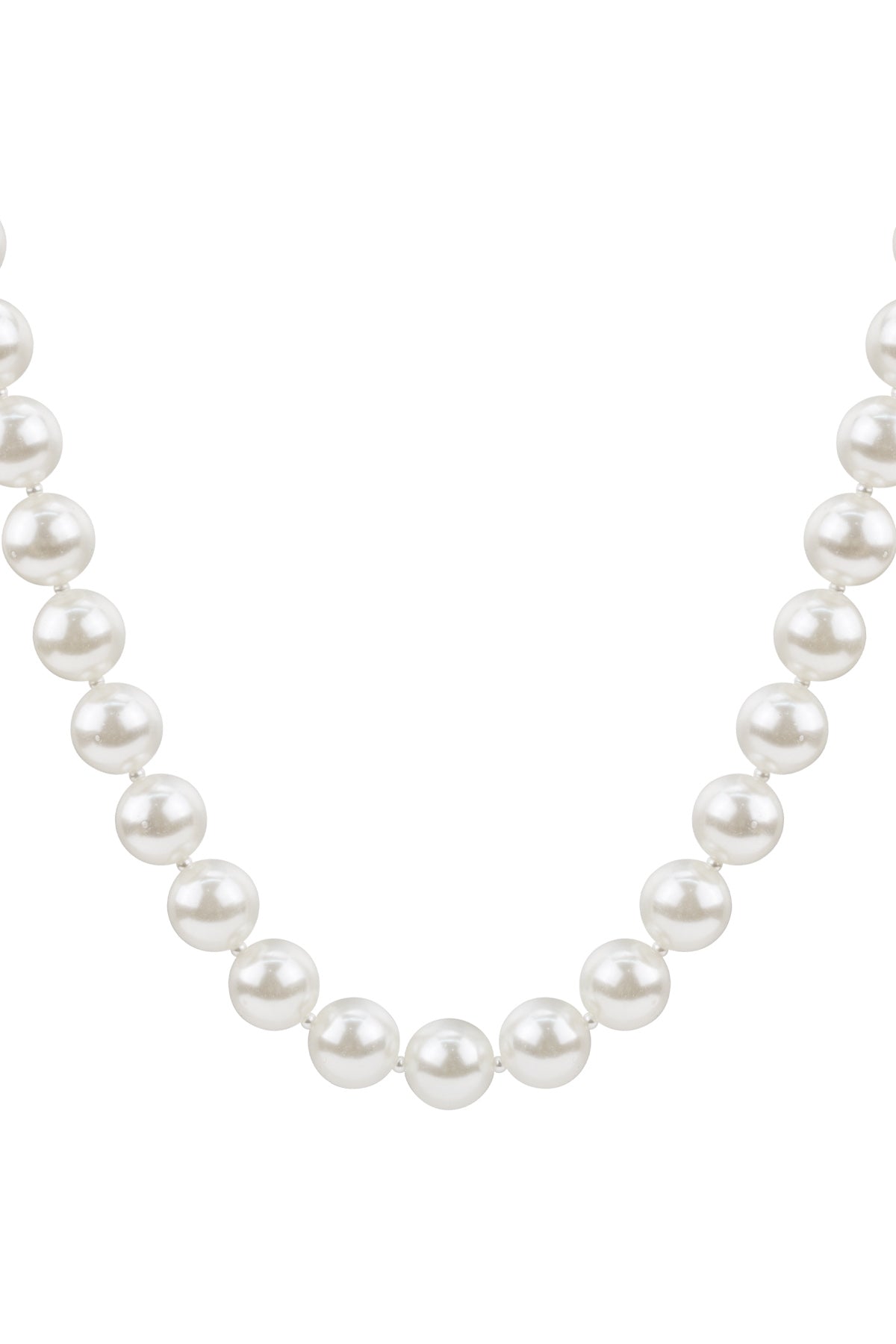 Collana di perle da ragazza 12mm-25mm